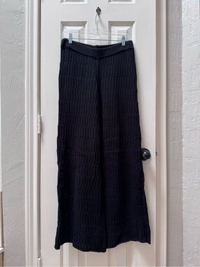 NWT Marine Layer M Ray Sweater Pant, Black